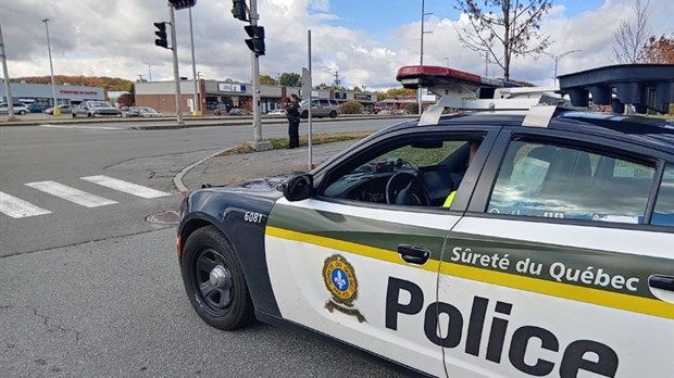 Sécurité routière : des opérations intensives de surveillance policière à Shawinigan
