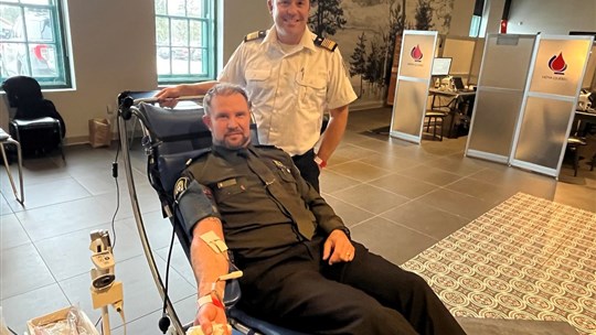 Acte de générosité à la collecte de sang à Shawinigan