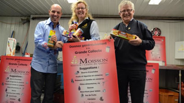 Moisson Mauricie/Centre-du-Québec lance sa grande collecte