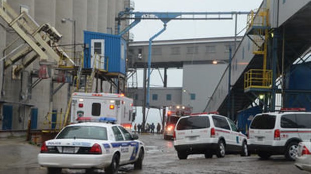 Accident de travail au port de Trois-Rivières: la vitctime est décédée