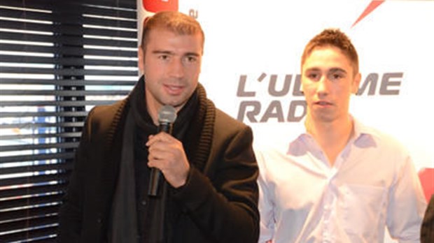 Lucian Bute de passage à Trois-Rivières