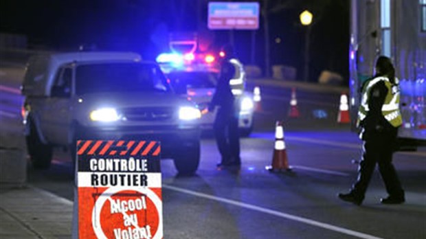 Le nombre de cas d'alcool au volant diminue à Trois-Rivières
