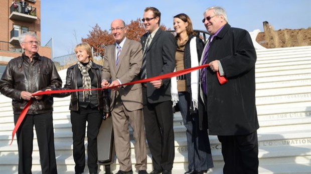 L’escalier monumental inauguré