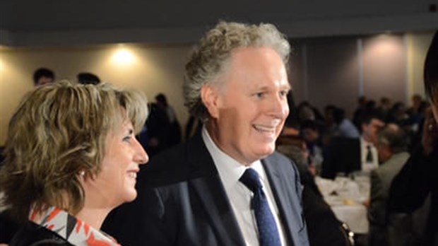 Charest vante le plan Nord en Mauricie