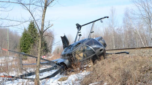 Un hélicoptère se pose d'urgence à Trois-Rivières