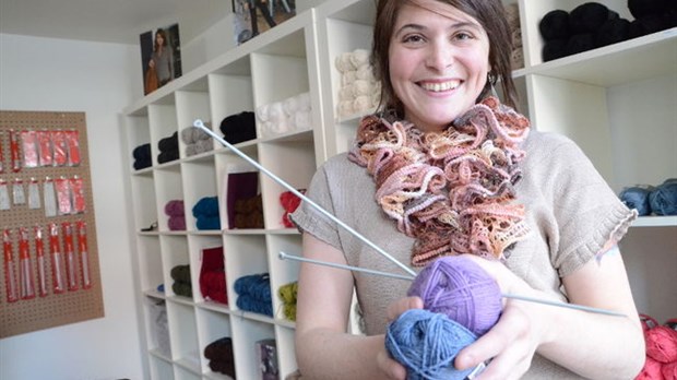 Le beau brin veut faire vivre l’expérience du tricot