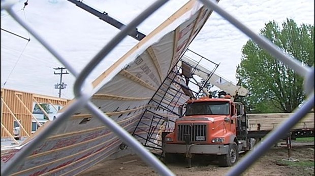 Accident de travail à Bécancour