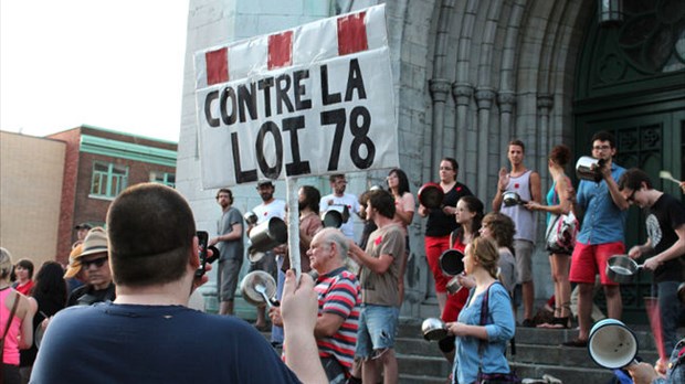 La manifestation tourne au vinaigre
