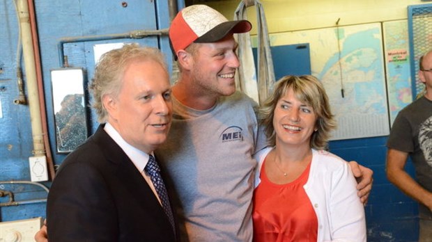 Charest de passage à Trois-Rivières