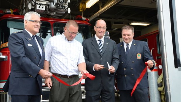 Inauguration du nouveau quartier général du service incendie