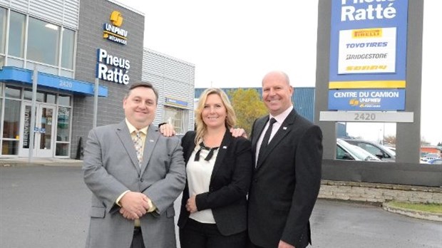 Pneus Ratté s’installe à Trois-Rivières