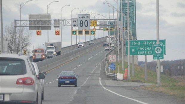 160 km/h sur le pont Laviolette