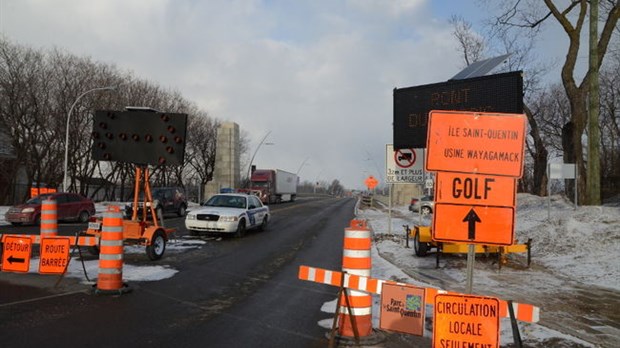 Des travaux d’une semaine sont nécessaires