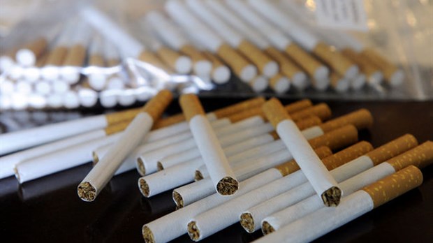 Saisie de 143 000 cigarettes de contrebande à Yamachiche