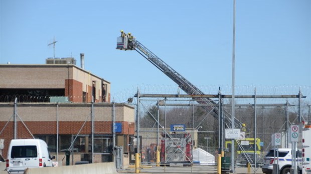 Incendie à la prison