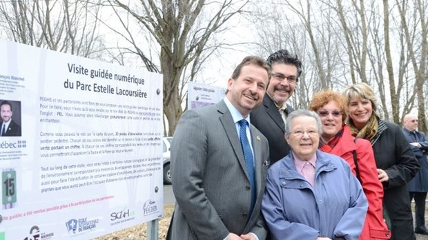 Un nouveau sentier au parc Estelle-Lacoursière