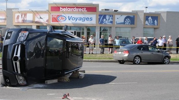 Une collision renversante