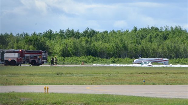 Atterrissage raté à Trois-Rivières