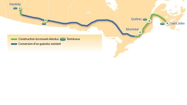 Un nouvel oléoduc au nord de Trois-Rivières?