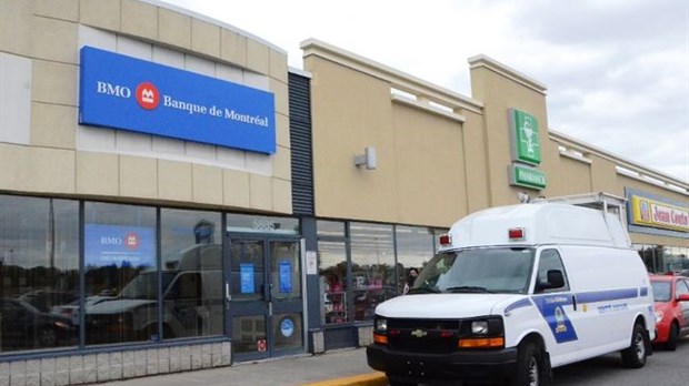 Vol à la BMO du boulevard Jean XXIII