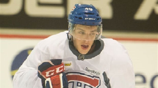 Michaël Bournival avec le Canadien