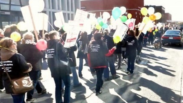 Grève des services de garde en milieu familial au Québec 