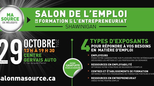 Salon de l'emploi à Shawinigan - 750 postes à combler