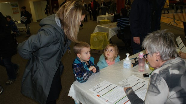 La campagne de vaccination fait salle comble!