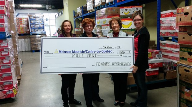 1 100$ à Moisson Mauricie / Centre-du-Québec