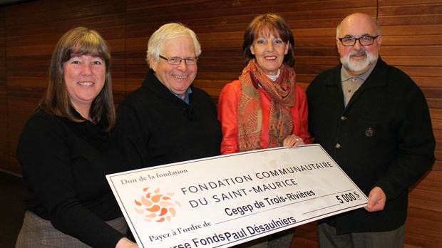 La Fondation communautaire du Saint-Maurice fait un don de 5 000$