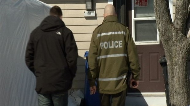 Perquisition dans une résidence de Bécancour