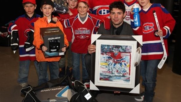 Rencontre magique avec Carey Price pour sept autochtones