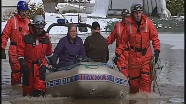 La crue des eaux devient préoccupante