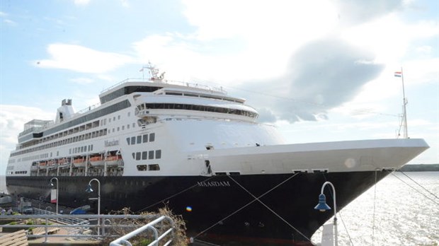 Le MS Maasdam fait escale à Trois-Rivières
