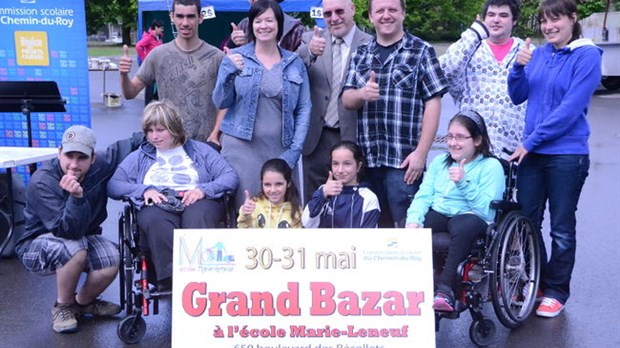 Premier Grand bazar pour les jeunes de l’école Marie-Leneuf