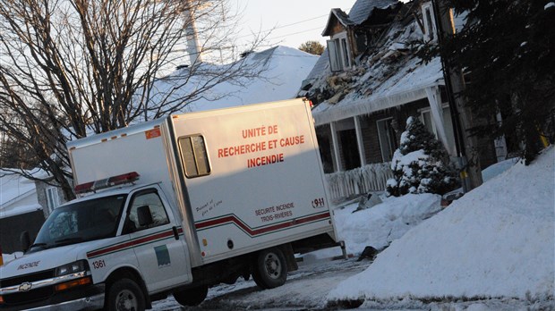 Une résidence complètement ravagée 