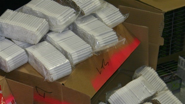 84 160$ pour avoir eu en sa possession des cigarettes de contrebande