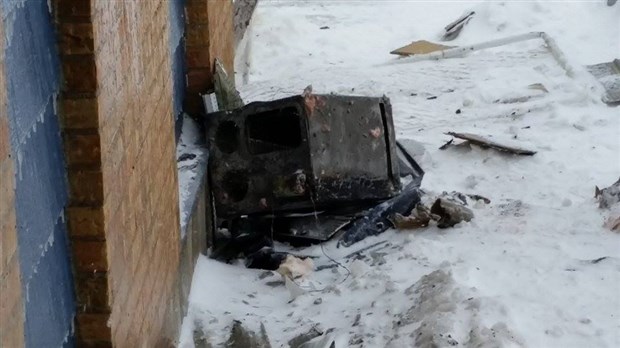Incendie sur la rue Julien-Proulx