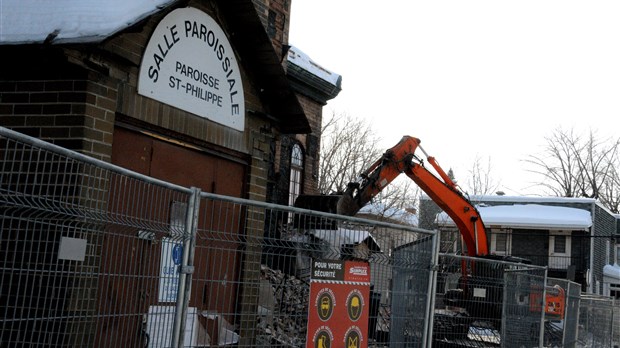 Début de la dernière phase des travaux à l'église St-Philippe