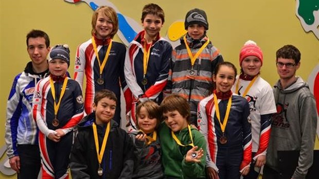 Dernière compétition régionale de la saison : 11 podiums  