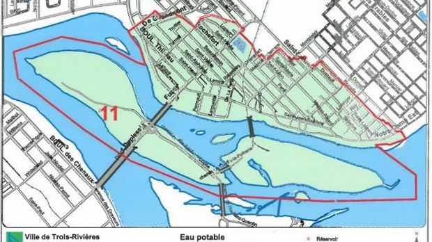 Avis d'ébullition préventif de l'eau pour le secteur Cap-de-la-Madeleine