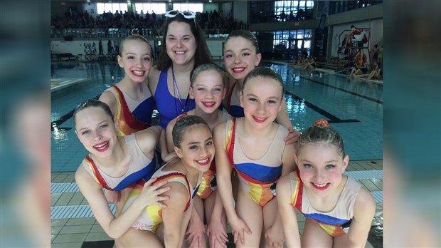 Deux médailles d'or pour les nageuses du club Maralga de Trois-Rivières