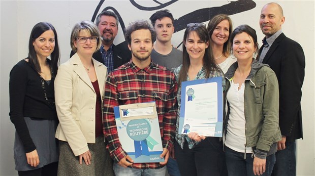 Le MTQ souligne l'apport des étudiants en génie civil du Cégep de Trois-Rivières