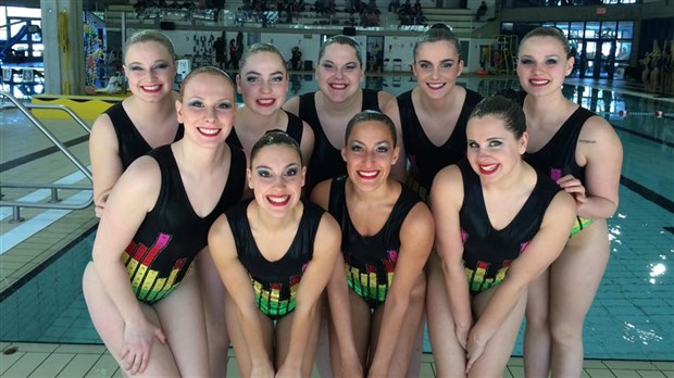 Le Club Maralga fait bonne figure au Championnat québécois des Maîtres en nage synchronisée