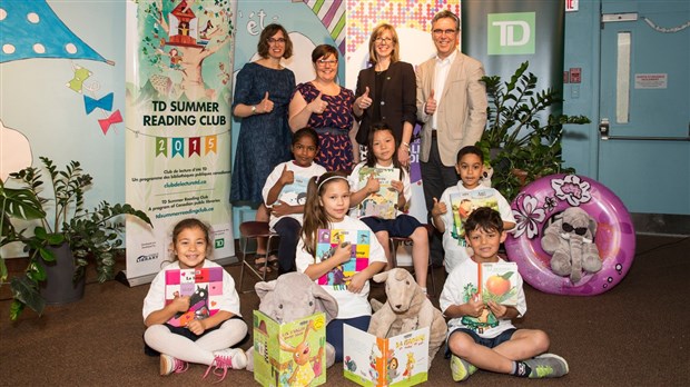 Le club de lecture d'été TD est lancé dans dix bibliothèques en Mauricie