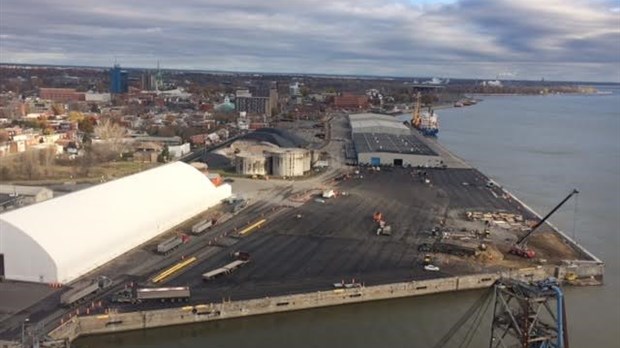 Le nouveau terminal 13 du Port de Trois-Rivières bientôt terminé
