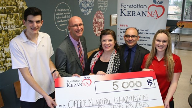 Projet de patinoire multisport: Un soutien de 5 000 $ de la Fondation Keranna