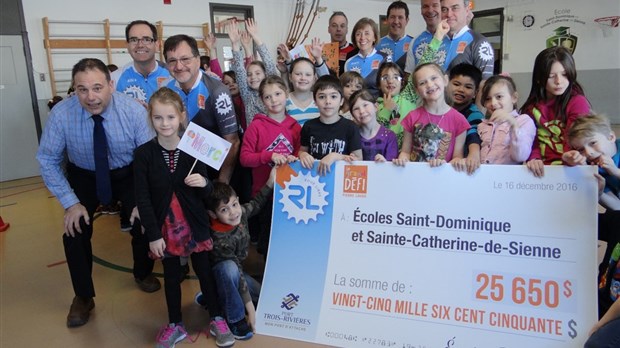 25 650 $ remis à l’école Saint-Dominique-et-Sainte-Catherine-de-Sienne