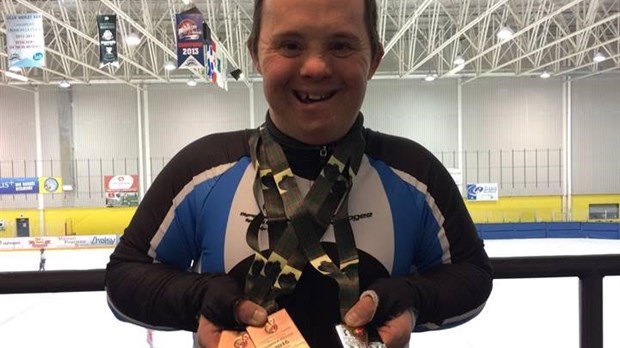 Manuel Laporte remporte 3 médailles aux Jeux d’hiver d’Olympiques spéciaux Canada