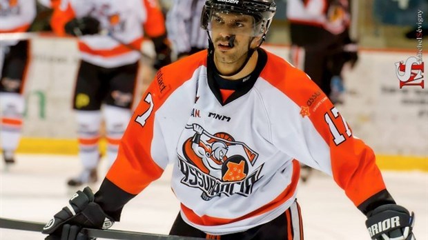 Nicolas Corbeil avec le Blizzard